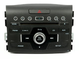 2012-2014 Honda CR-V AM FM CD XM Radio 39100-T0A-A213-M1 Face 1PN5