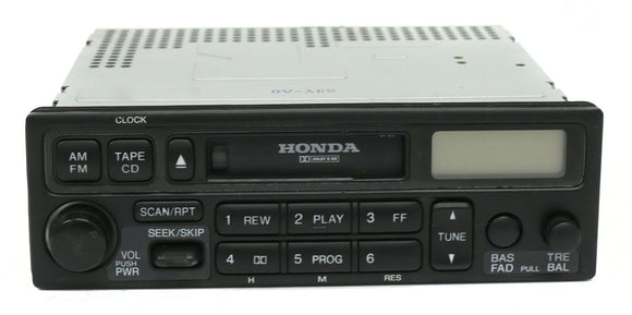 Honda 2000-2003 Insight AM FM OEM Radio Cassette Player 339100-S37-A010-M1