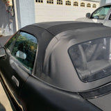 Convertible Black Soft Top Replacement for BMW E36/7 Z3 2-Door Plastic Window