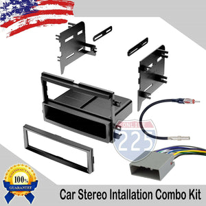 Car Stereo Radio Dash Installation Kit w/ Harness Antenna for 2004-2009 Ford F150 Econoline
