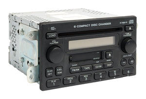 2005-2006 Honda CR-V OEM Radio Cassette 6 Disc CD Sat Ready 39100-S9A-A601 1TN2