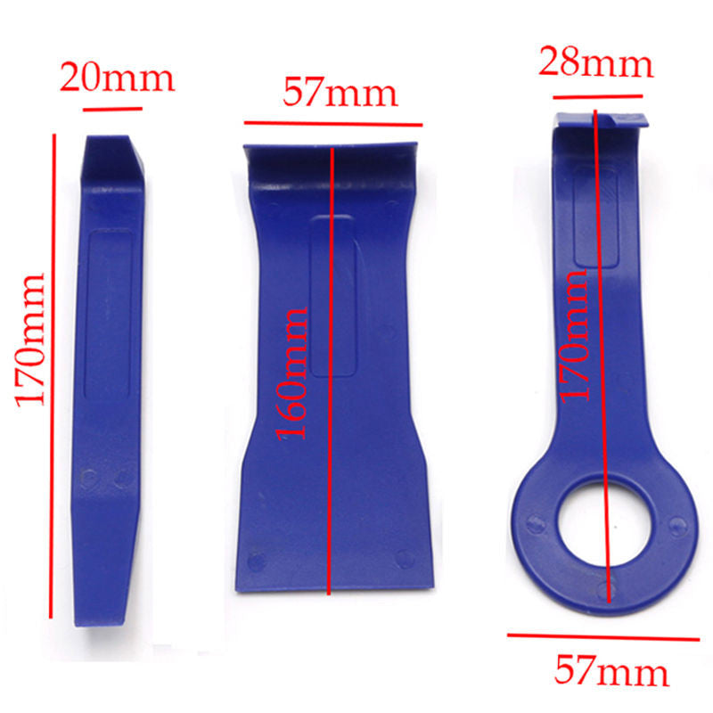 7pcs Plastic Car Truck Radio Door Clip Panel Trim Dash Removal Installer Pry Tool Set