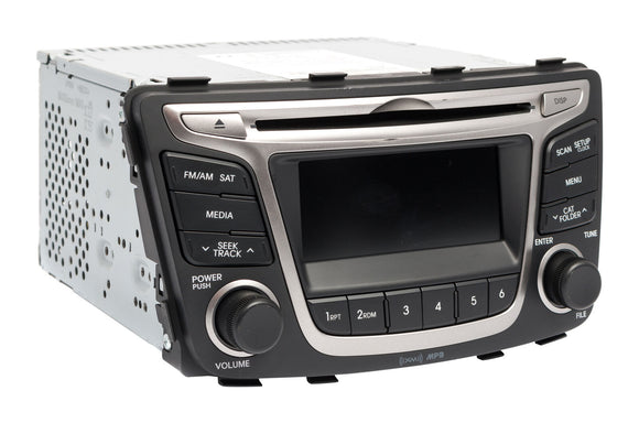 2015-2017 Hyundai Accent AM FM Radio XM Single Disc CD MP3 Player 96170-1R111RDR