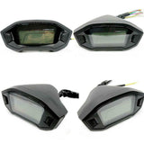 Universal LCD Digital Backlight Motorcycle Odometer Speedometer Tachometer Gauge