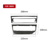 Carbon Fiber Air Conditioning Professional CD Panel Cover Trim For BMW 3 Series E90 E92 E93 2005-2012