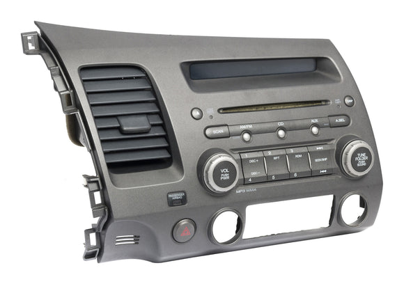 2009-2011 Honda Civic OEM AM FM Radio MP3 CD Player 39100-SNA-A620-M1 Face 2AL0