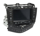 2004-2005 Honda Accord AM FM Radio 6 Disc CD Player Navi 39051-SDA-L420 Face 2CK3