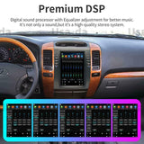 10.4" Android Navigation Radio for Lexus GX470 2002-2009 GPS Stereo Bluetooth Carplay
