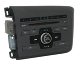 Honda Civic 2012 Radio AM FM OEM CD Player 39100-TS8-A313-M1 Face 2BC7