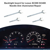Pointer Needle Backlight Board for Lexus SC300 SC400 Speedometer Cluster Dim illuminated Light Repair