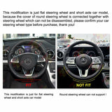 AMG Steering Wheel Cover Trims for Mercedes Benz C E Class W205 W213 W218 C200