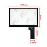 6.5'' Touch Screen Digitizer for VW Skoda MIB2 MIB STD2 Radio Multimedia Navi