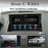 Android Upgrade for Mercedes Benz C-Class W204 2007-2011 Navigation Radio Screen