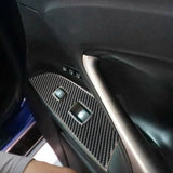 Carbon Fiber Window Lift Switch Panel Cover Trim for LEXUS IS250 IS350 2006-10