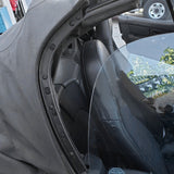 Convertible Black Soft Top Replacement for BMW E36/7 Z3 2-Door Plastic Window