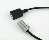 AUX USB MP3 Audio Input Cable Adapter For Toyota Camry RAV4 Corolla Lexus 2012 2013