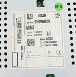 Chevrolet 2013 Spark AM FM OEM Radio Clock 95096039 UM7