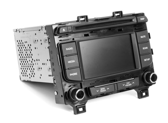 2015-2016 Hyundai Sonata AM FM Radio mp3 CD Player 5 Inch Display 96180-C20004X