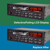Display for BMW E28 E30 E32 E34 E36 Z3 Bavaria C Business RDS Cassette Radio
