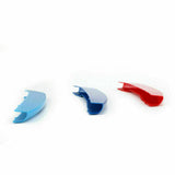 New 3PCS 3D Kidney Grille Tech Tricolor Cover Stripe Clips Compatible With BMW X5 19 F15