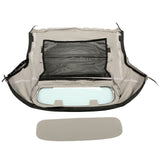 New Convertible Soft Top for 2003-2009 Nissan 350Z Black w/Heated Glass Window