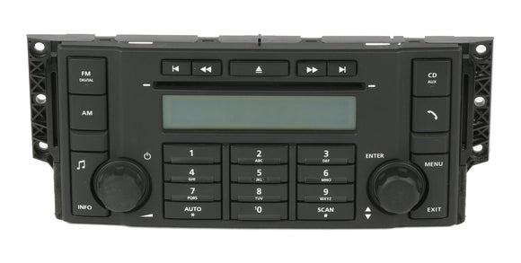 2008-2012 Land Rover LR2 OEM Radio Control Panel 6H52-18845-AC id LR001070