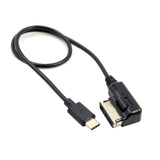 For iPhone 7 8 9 10 11 12 AUDI MUSIC INTERFACE AUX ADAPTER CABLE LIGHTING AMI MMI MDI
