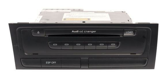 2008-2011 Audi S4 S5 A4 A5 AM FM Radio Receiver 6 Disc CD MP3 Player 8T1035110B