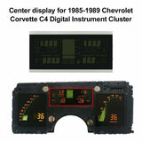 Center Info Display for 1985-1989 Chevrolet Corvette C4 Digital Instrument Cluster