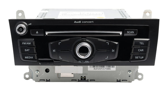 2013-2017 Audi Q5 SQ5 AM FM SiriusXM CD MP3 Player PN 8R1035186Q Option 8UQ