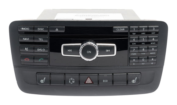 2014 Mercedes-Benz B-Class GPS Navigation CD Player OEM NTG4 A2469009912