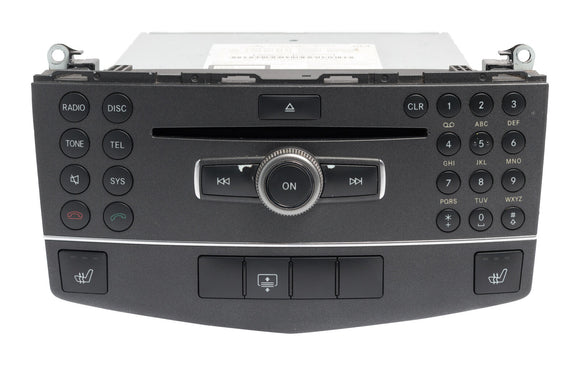 2011 Mercedes Benz W204 C-Class Radio CD Player OEM 2049008405