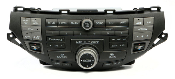 2008-2009 Honda Accord OEM Radio Disc CD Player Audio 39101-TA0-A920-M1 face 3TA1