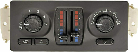 (Manual) Temperature Climate Heater / AC Control for 2003-06 Chevy Silverado 599-210xd