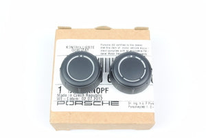 New Genuine Porsche CDR-31 Radio Knob Set for Boxster/Cayman/Cayenne 981/958