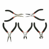 5pc Quality Pliers Set Kit 6" Jewelers Electrical Electronics Jewelry Making Beading Craft