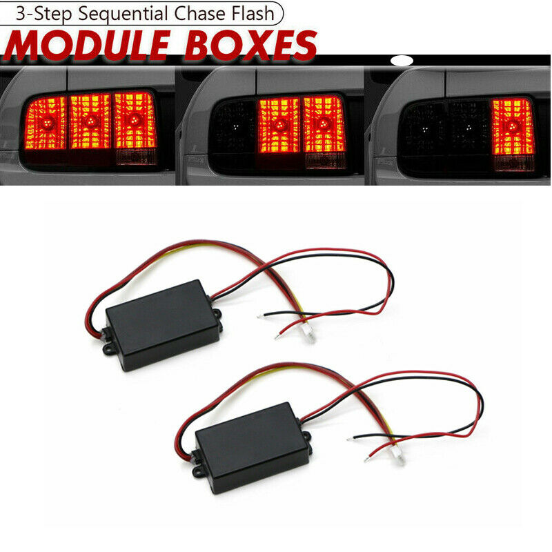 Sequential Turn Signal Module For Car Chase Flash Module Boxes 3 Step Sequential Universal for Car Turn Sign ...