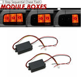 Chase Flash Module Boxes 3 Step Sequential Universal for Car Turn Signal Light Ford Mustang