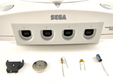Controller Port Repair Kit for Sega Dreamcast Console (with Capacitor + Battery Upgrade)