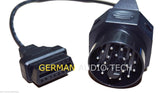 BMW OBD2 ROUND DIAGNOSTIC SCANNER 20-PIN ADAPTER CABLE E36 E34 E38 E39 E53 X5 Z3