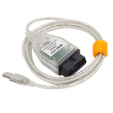 Mini-VCI OBD2 Diagnostic J2534 Cable Firmware 1.4.1 for Toyota Lexus Scion TIS Techstream Software (Newest Version)