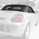 Convertible Soft Top W/ Heated Glass Window for Toyota MR2 Spyder 2000-2007 Black