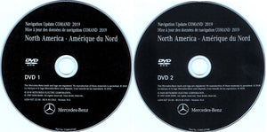 Latest Mercedes NTG4-212 2019 Navigation Map Update DVD North America v19