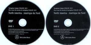 Latest Mercedes NTG4-212 2019 Navigation Map Update DVD North America v19