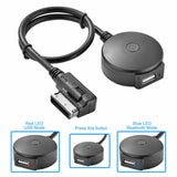 Wireless Auto AMI MDI To Bluetooth Music Adapter Cable For Mercedes Benz MA 2008