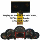 Center LCD Display for Porsche 911 997 Carrera, 987 Cayman, Boxster Speedometer