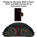 New Odometer LCD for MERCEDES BENZ 2005 2006 2007 W203 Instrument Speedometer Cluster C-Class W463 G-Class