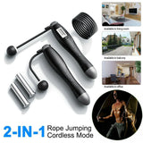Jump Rope Wireless Skipping Rope Digital Counting Electronic Calorie Fitness Gym