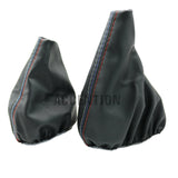 M Gear Shift Knob Handbrake Gaiter Boot For BMW 3 Series E36 E46 M3 Performance