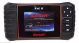 New iCARSOFT VAGII for AUDI VOLKSWAGEN VW SKODA SEAT OBD2 DIAGNOSTIC SCANNER TOOL ERASE FAULT CODES